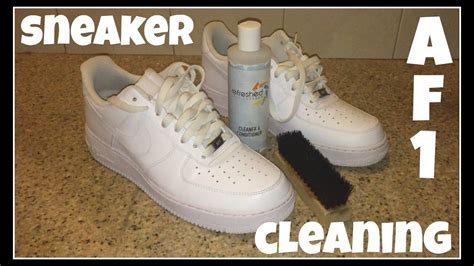 nike air force 1 cleaning instructions.